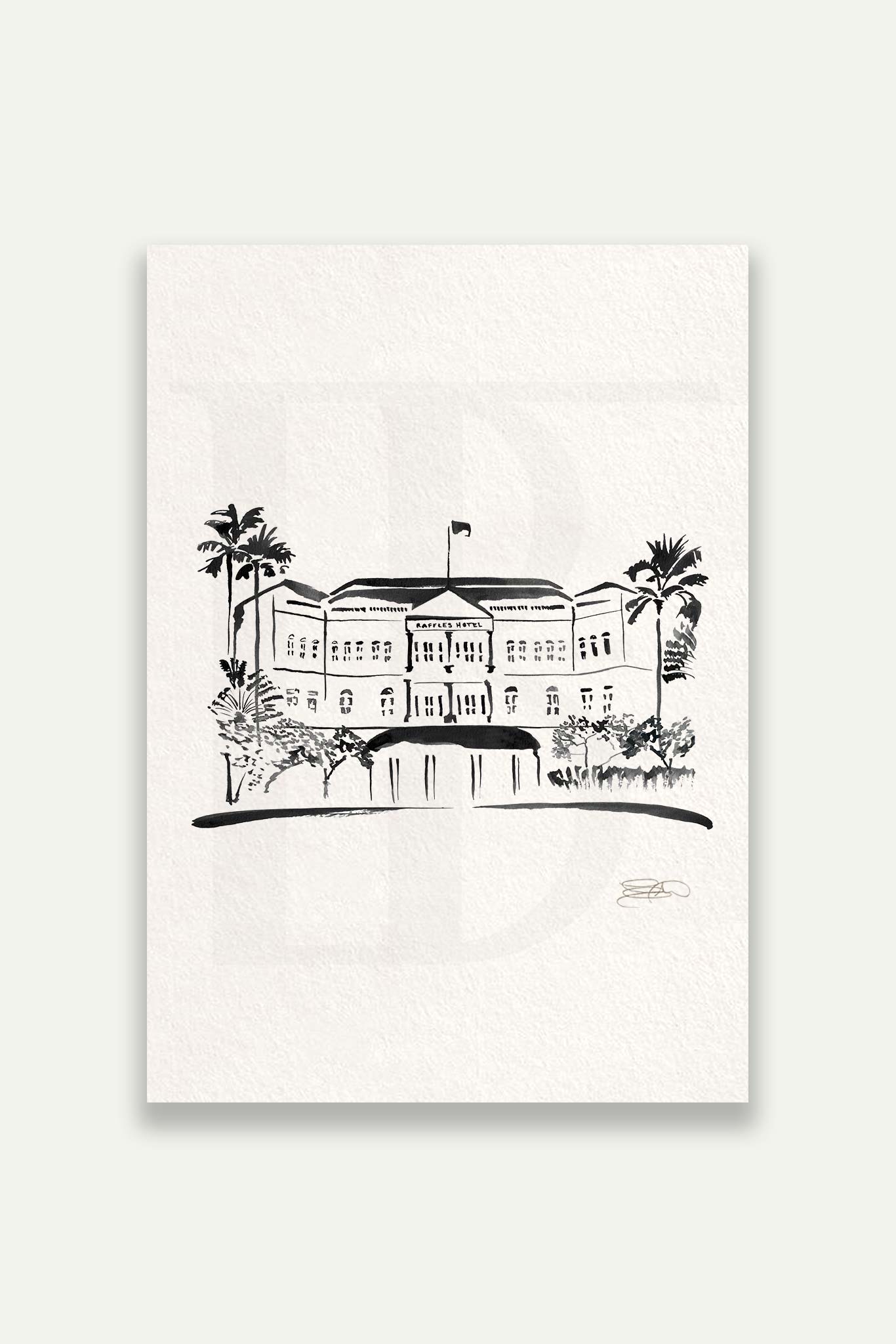 Raffles Hotel, by Fable