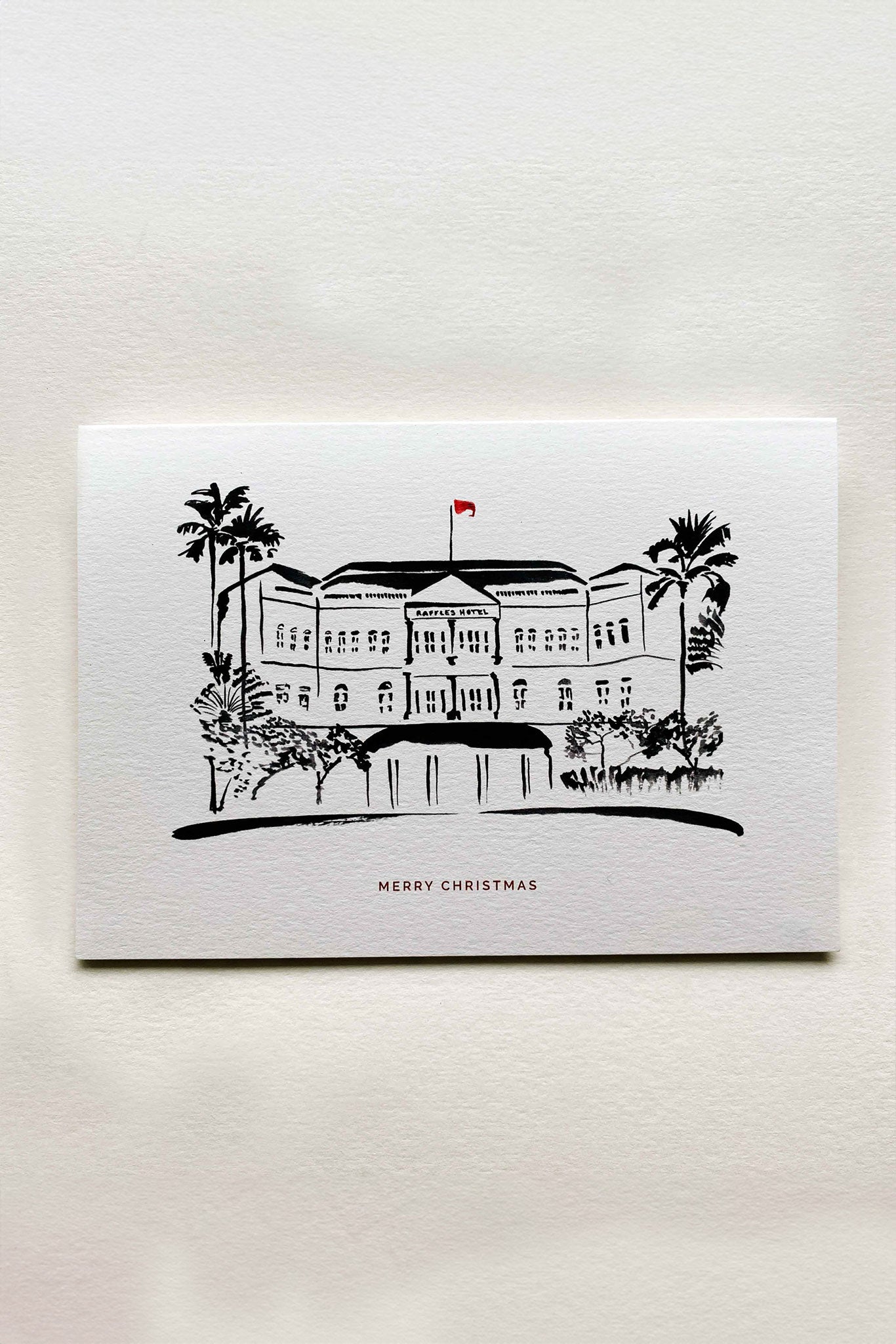 Christmas Cards - Raffles Hotel (box of 8)