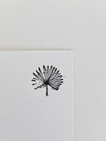 Load image into Gallery viewer, Notecards - Singapore Date Palm, Letterpress
